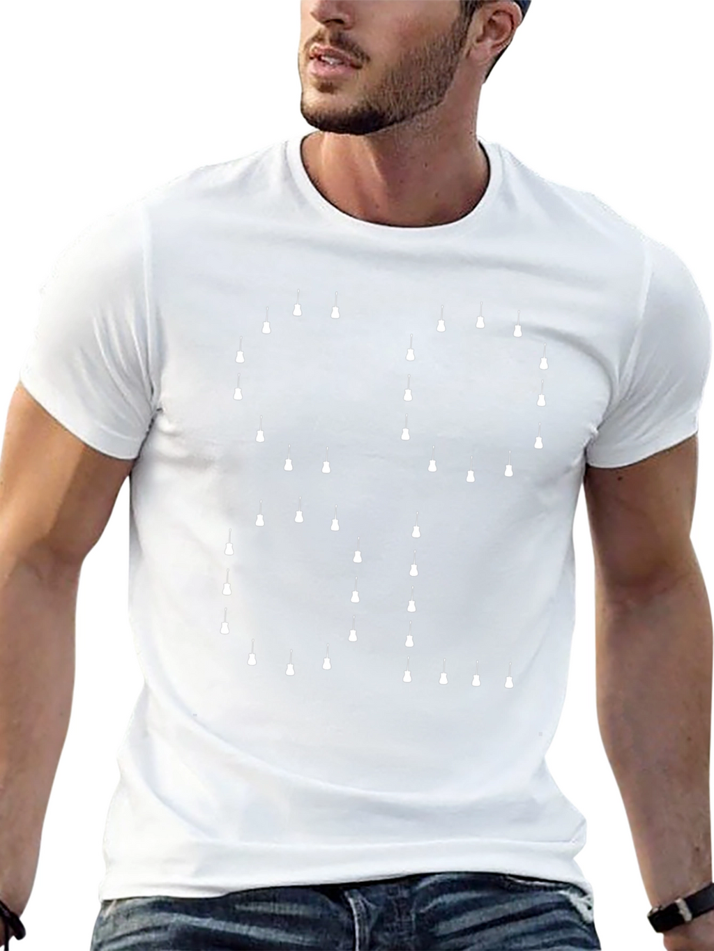 Guitar 32 T-Shirt - Musician Tee