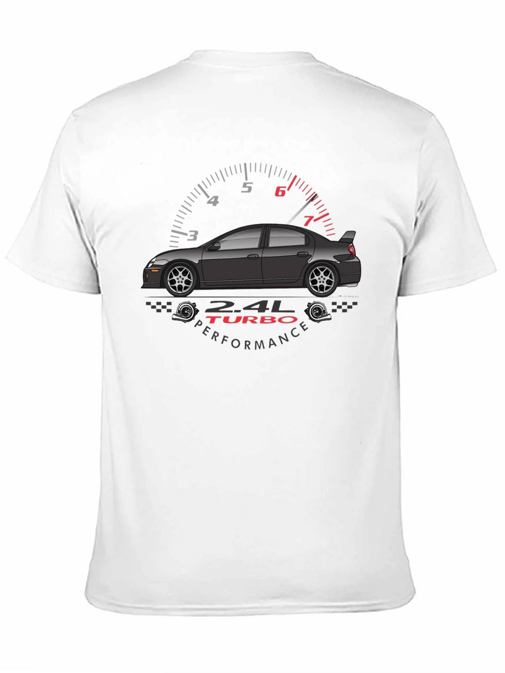 2.4L Turbo Performance Car Enthusiast T-Shirt