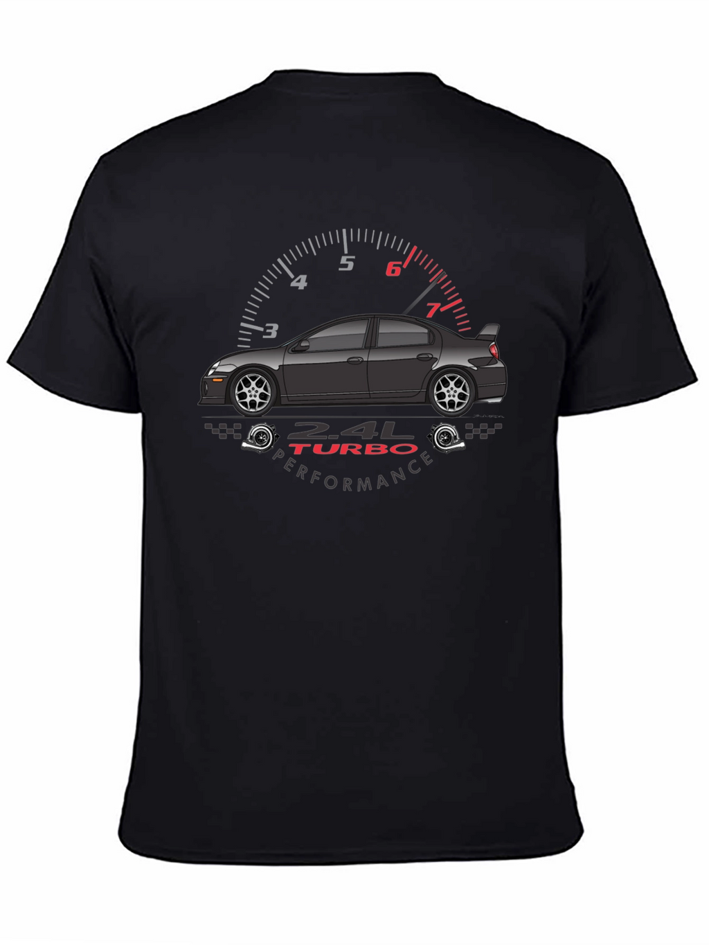2.4L Turbo Performance Car Enthusiast T-Shirt