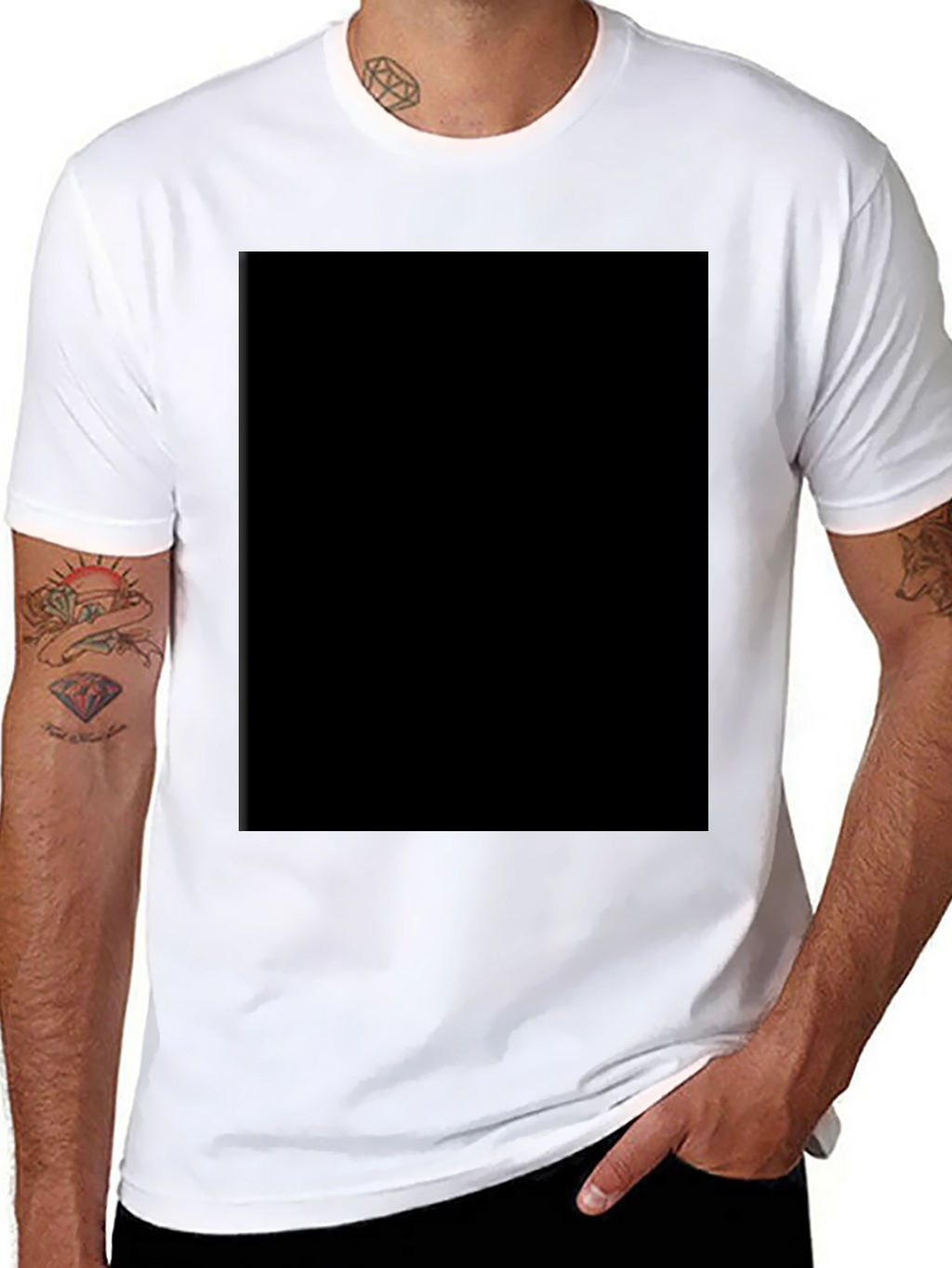 Classic Black Cotton T-Shirt