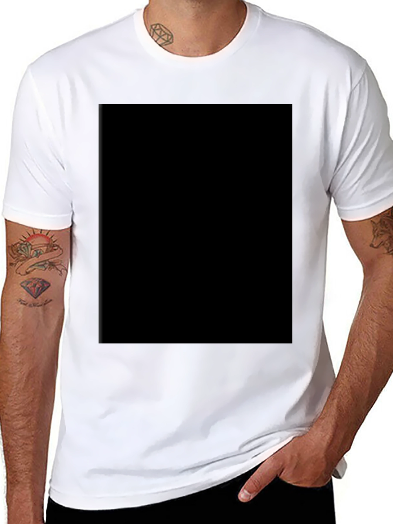 Classic Black Cotton T-Shirt