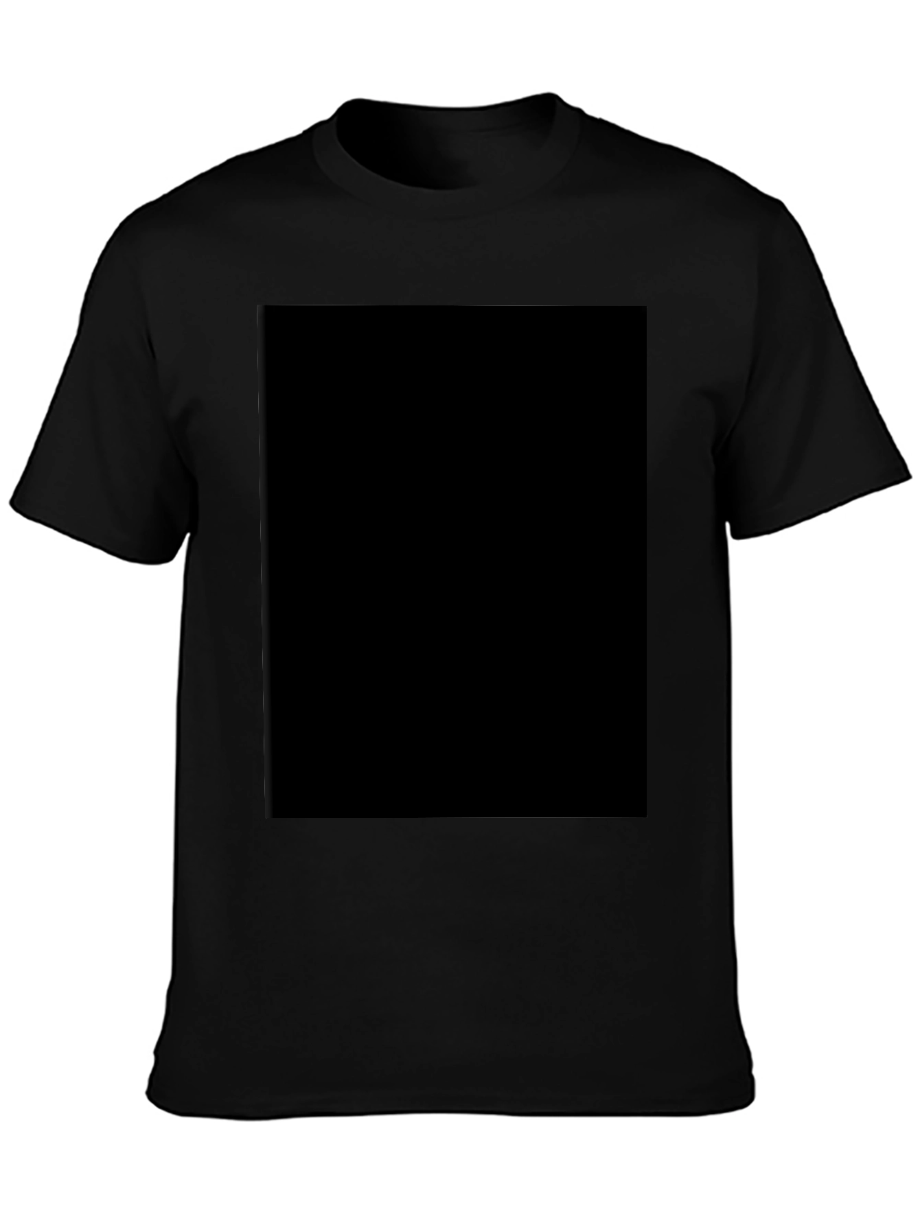 Classic Black Cotton T-Shirt