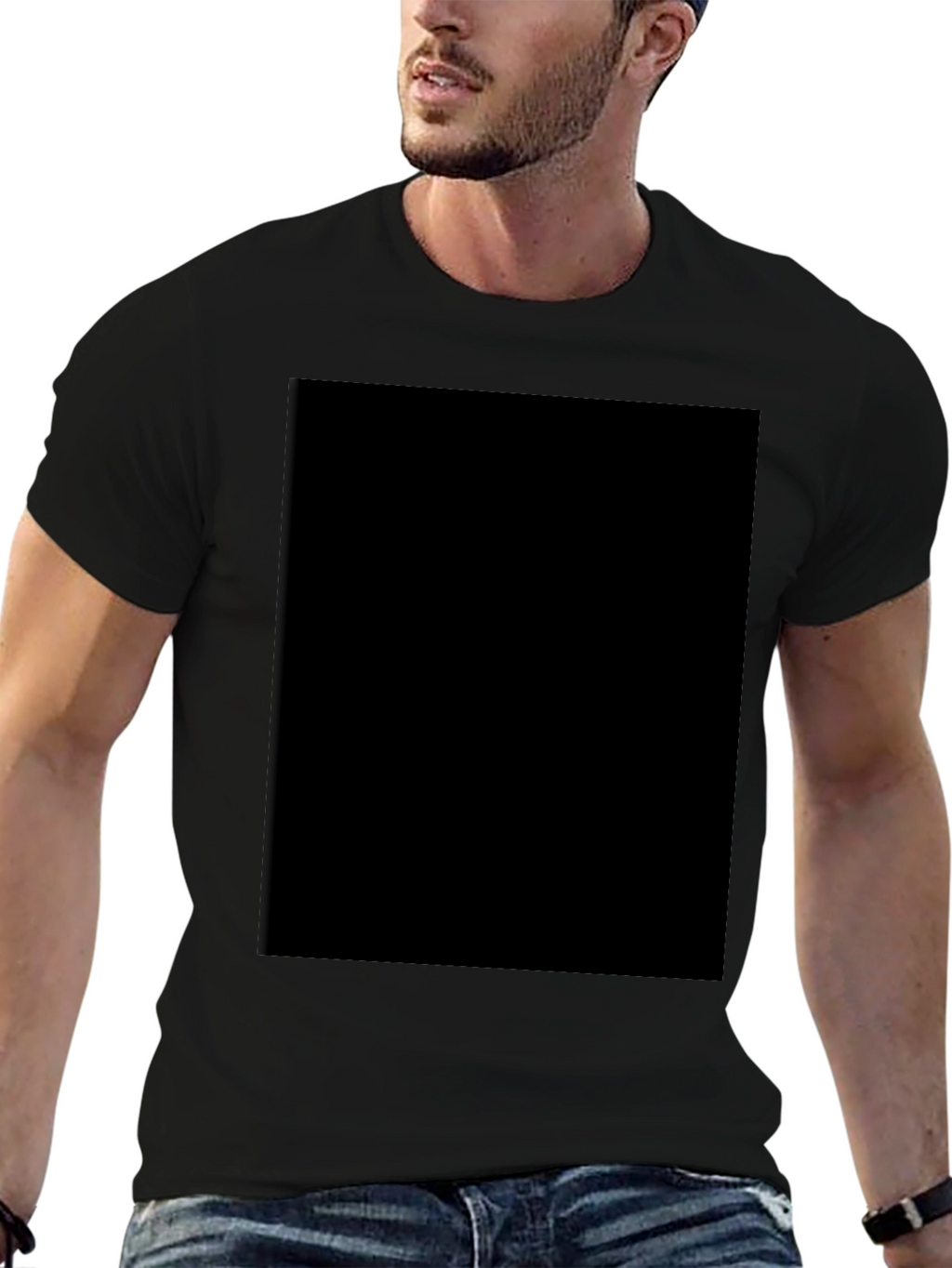Classic Black Cotton T-Shirt