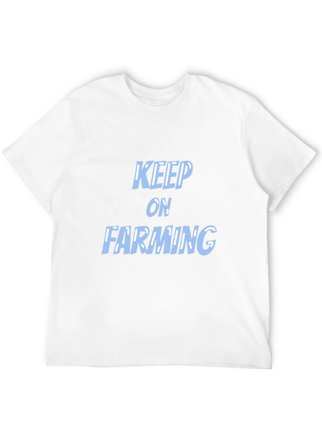Keep on Farming Black T-Shirt