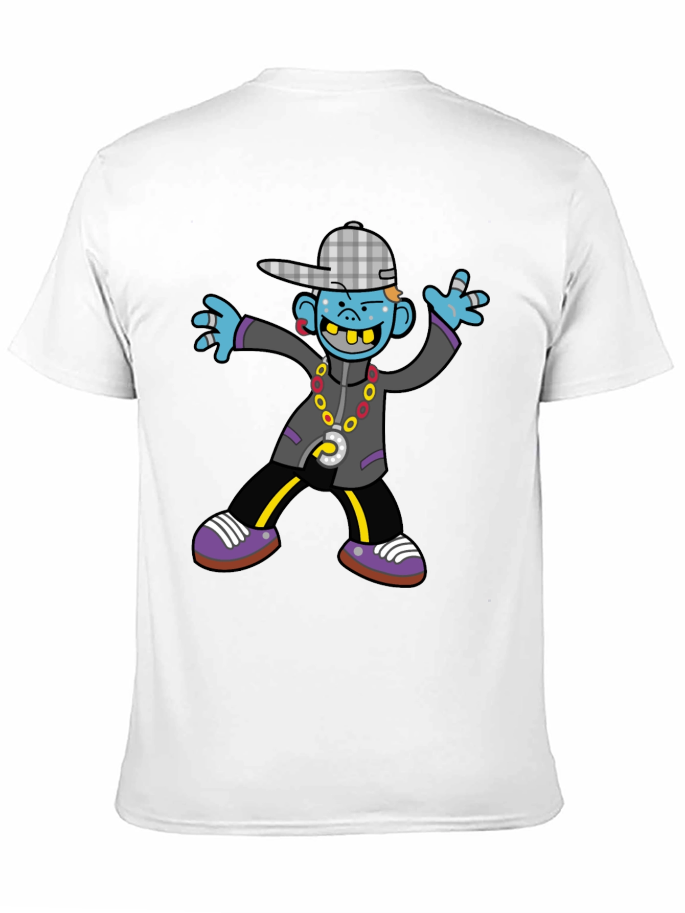 Urban Cartoon Graphic Tee - Unique Style