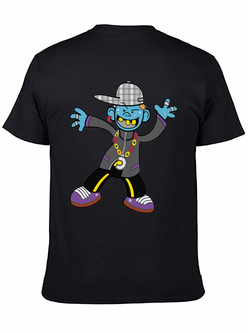 Urban Cartoon Graphic Tee - Unique Style