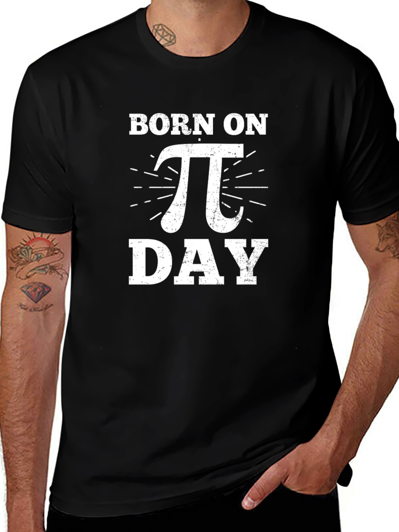 Born on Pi Day T-Shirt - Math Geek Tee