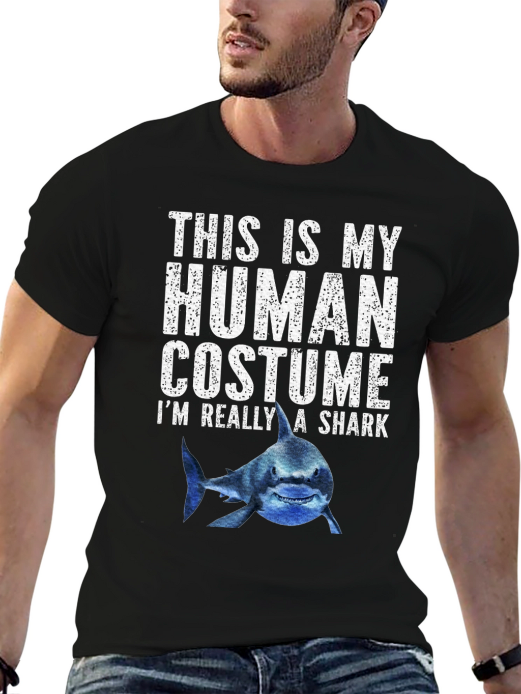 Human Costume Shark T-Shirt