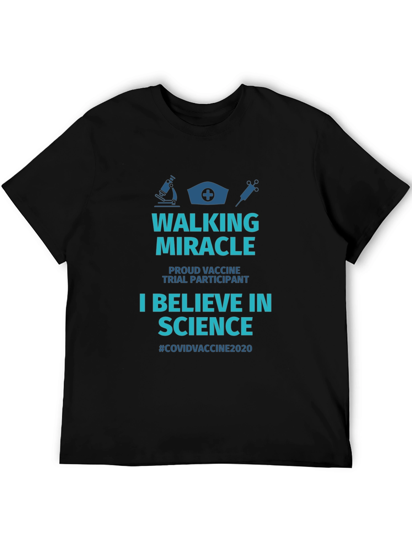 Walking Miracle Vaccine Trial T-Shirt