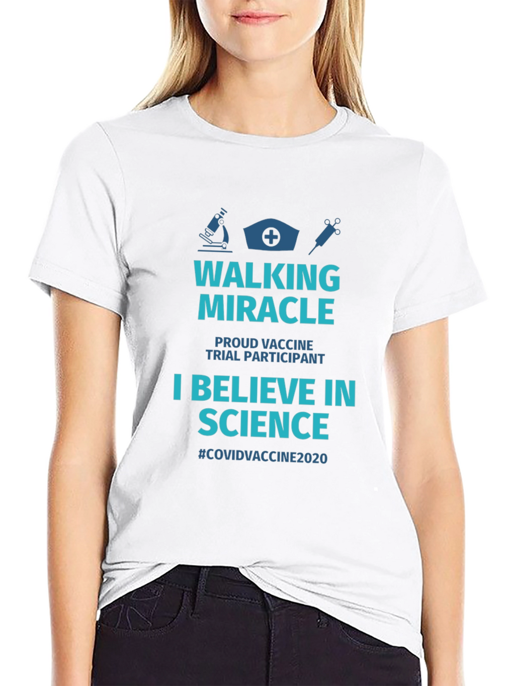 Walking Miracle Vaccine Trial T-Shirt