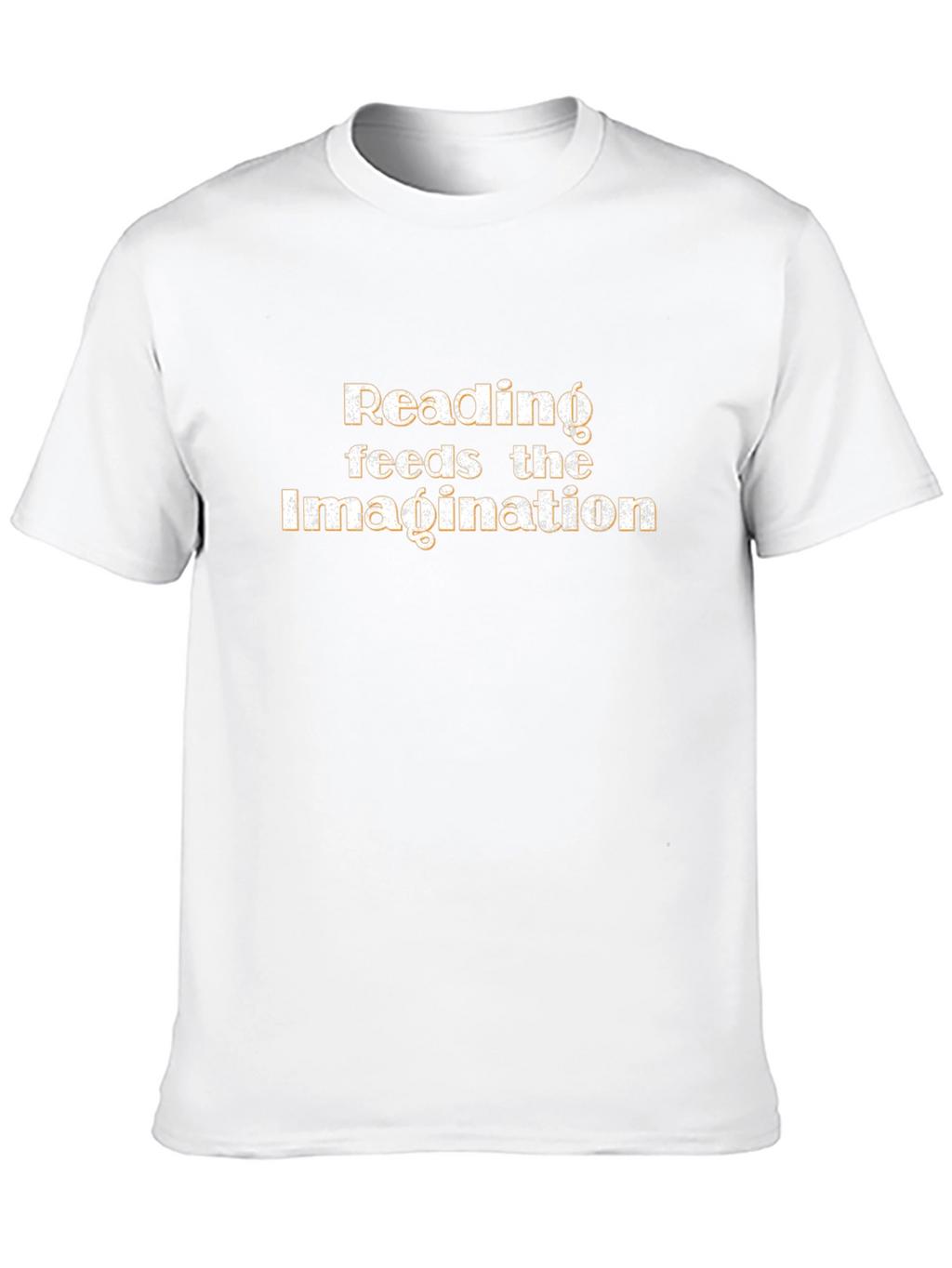 Reading Feeds The Imagination Black Graphic Tee