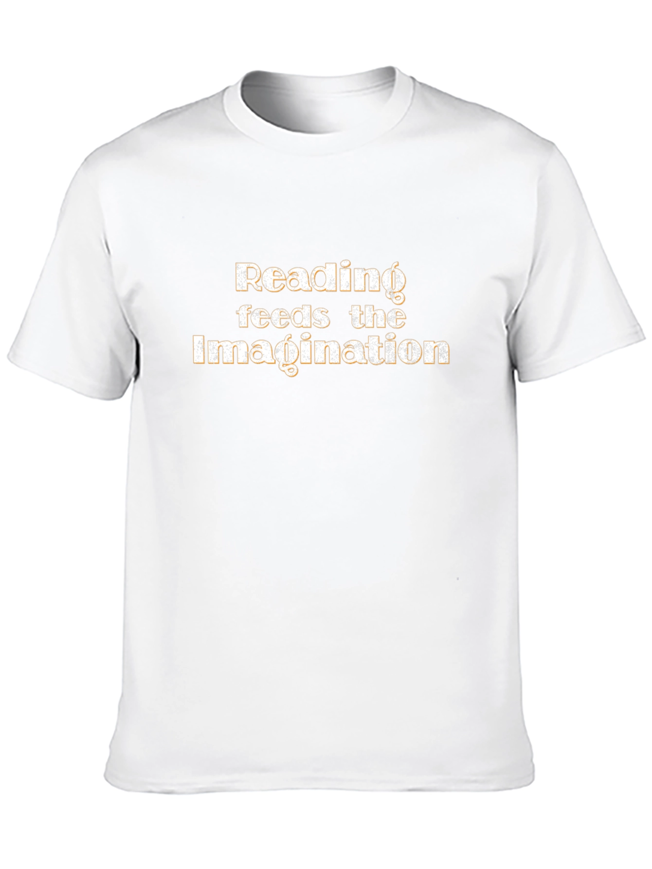 Reading Feeds The Imagination Black Graphic Tee