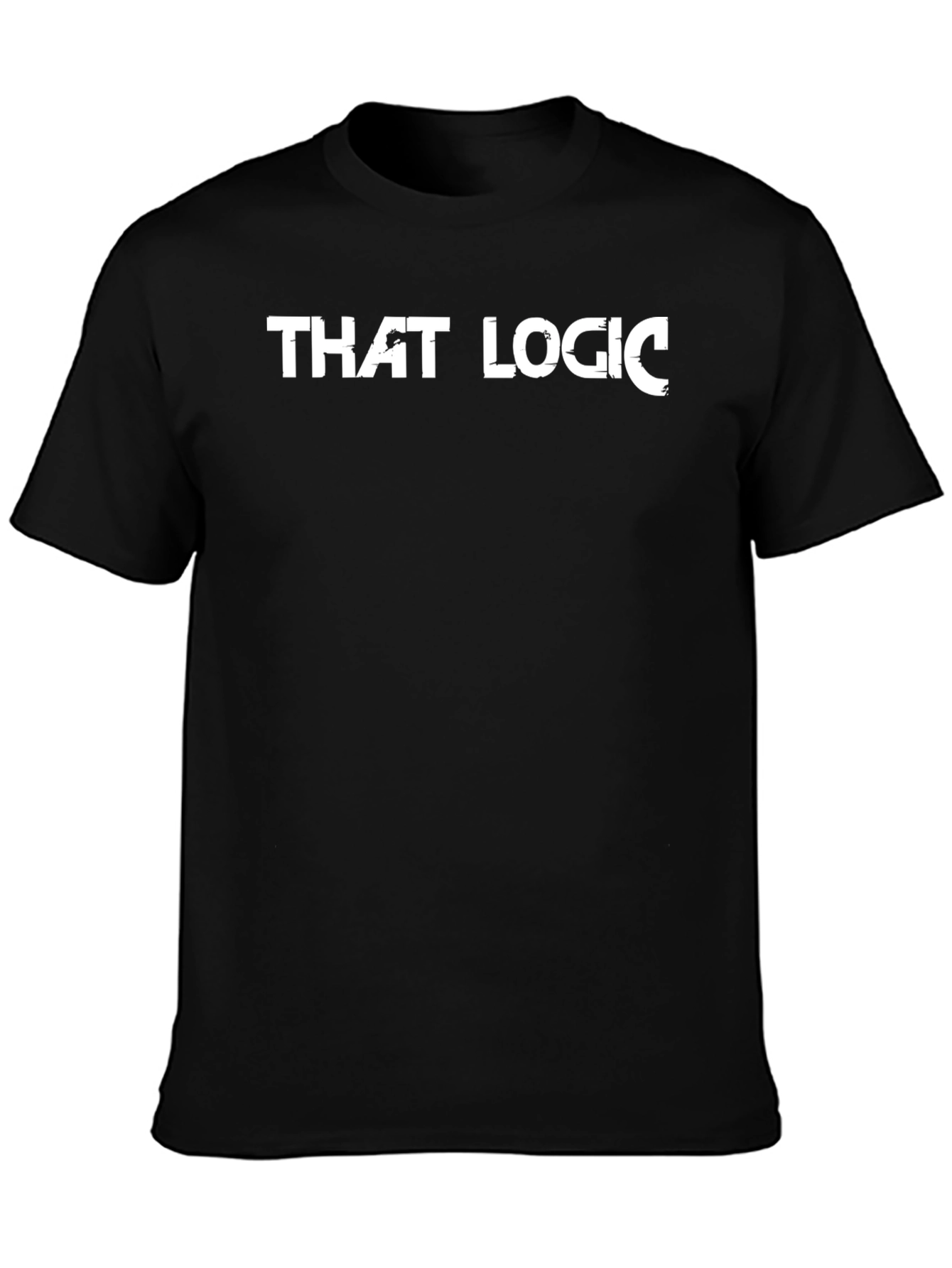 That Logic Graphic T-Shirt - Black