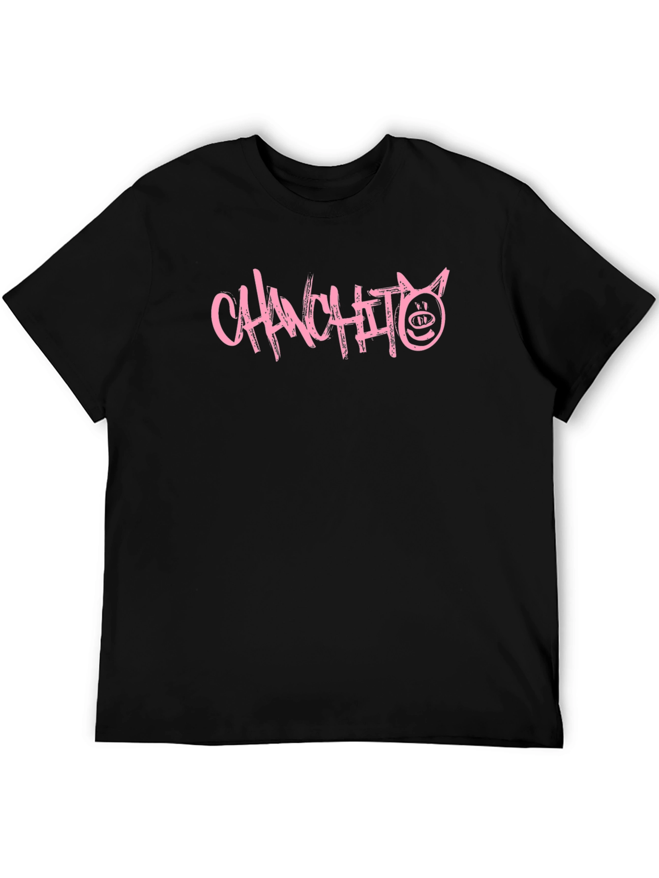 Chanchito Pig Graphic T-Shirt - Black