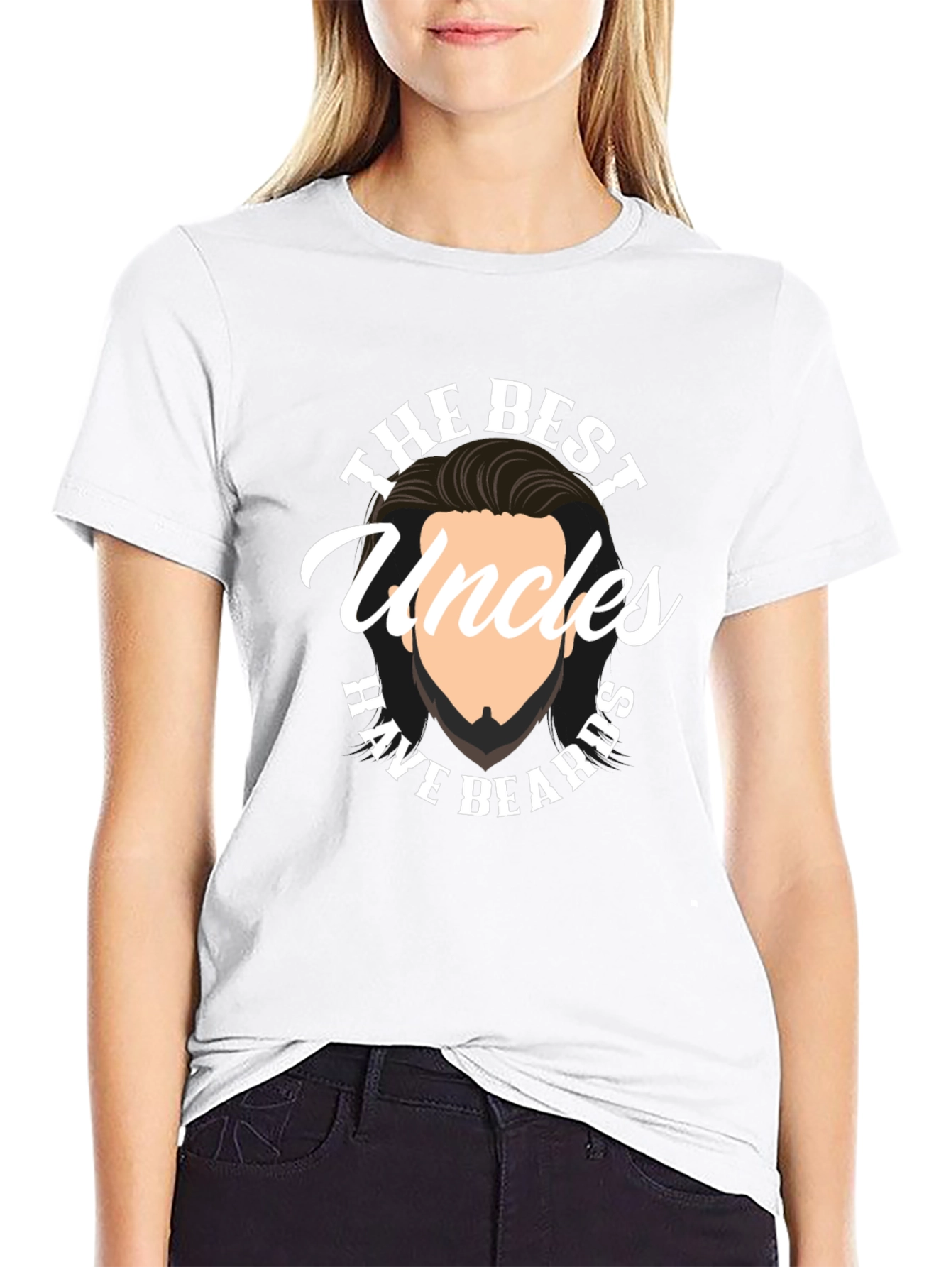 Best Uncles Have Beards Graphic Tee