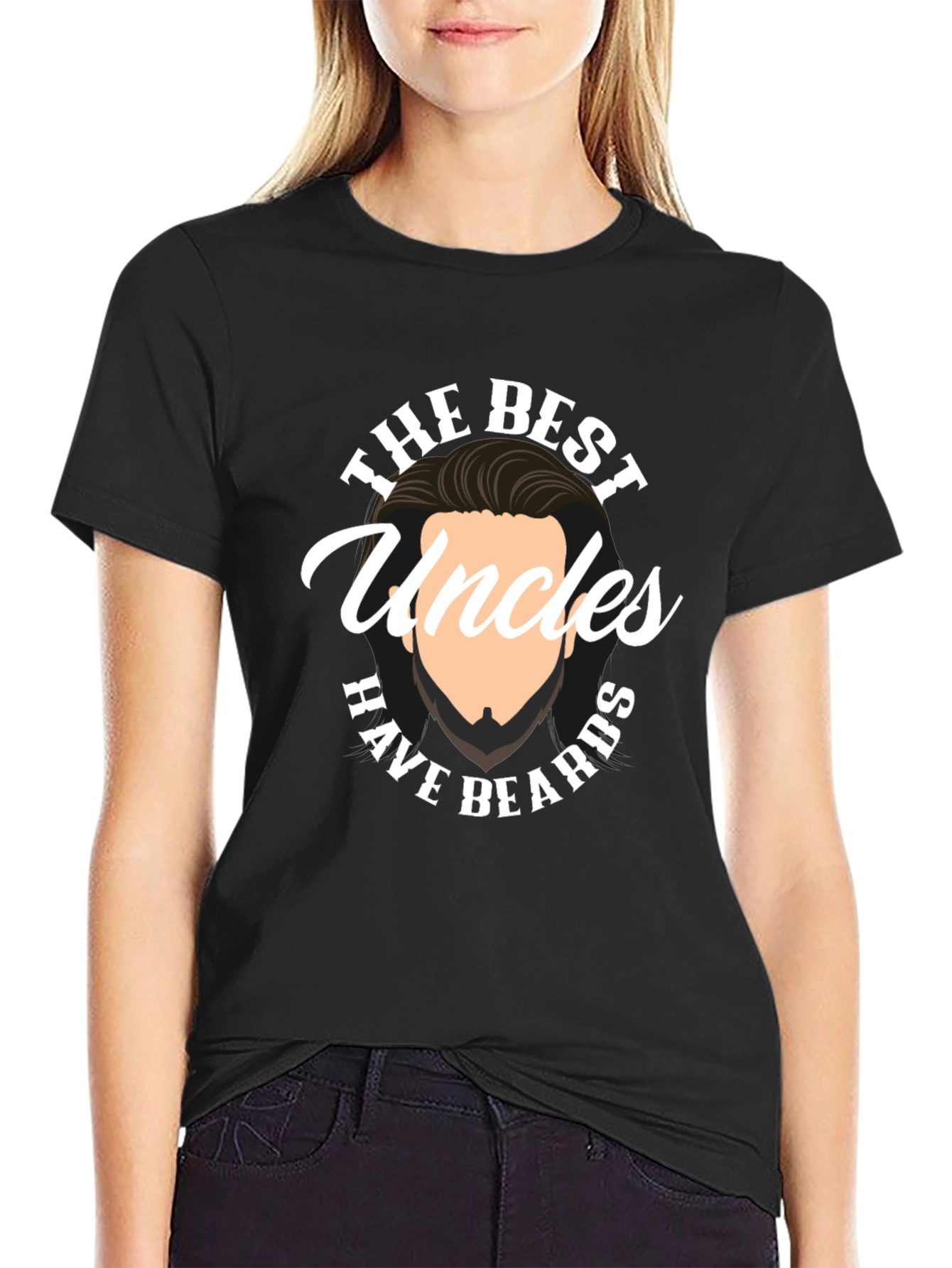 Best Uncles Have Beards Graphic Tee