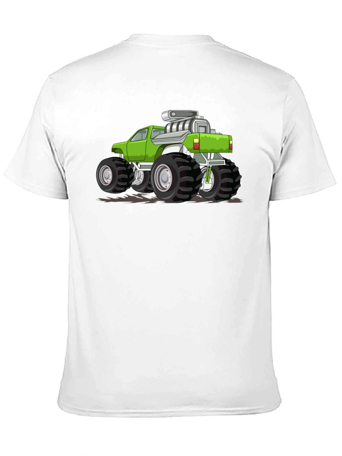 Monster Truck Graphic Tee - Black
