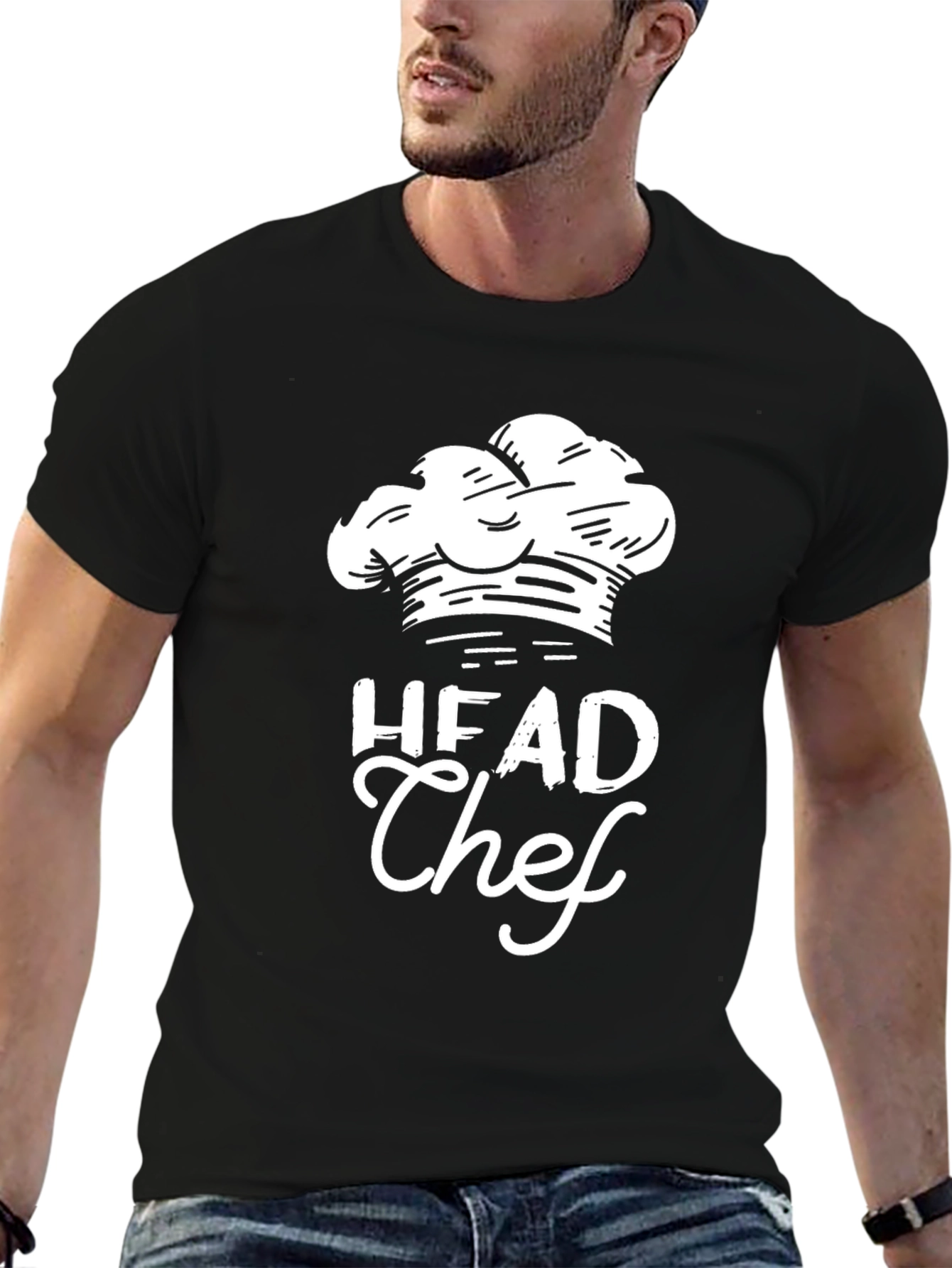 Head Chef Graphic Tee - Culinary T-Shirt