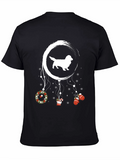 Festive Dachshund Dreamcatcher Graphic Tee