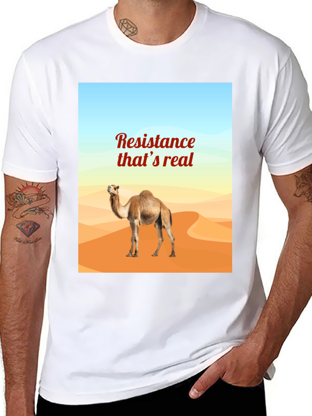 Resistance Thats Real Graphic Tee