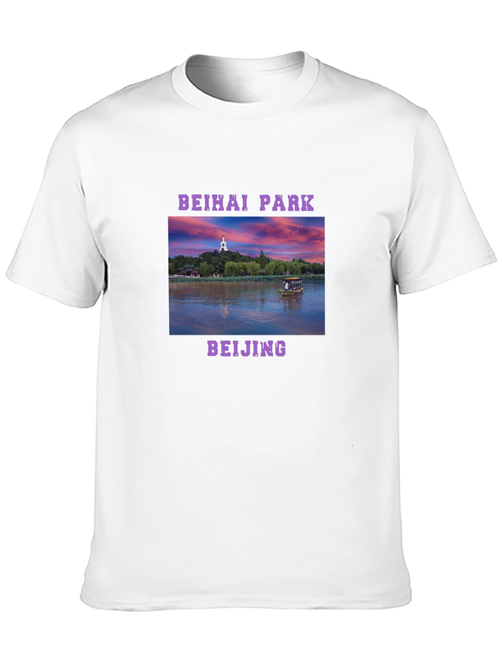 Beihai Park Beijing Graphic Tee