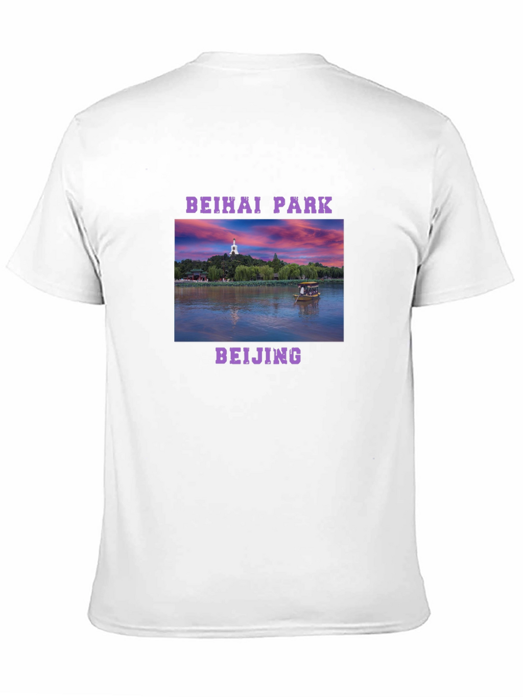 Beihai Park Beijing Graphic Tee