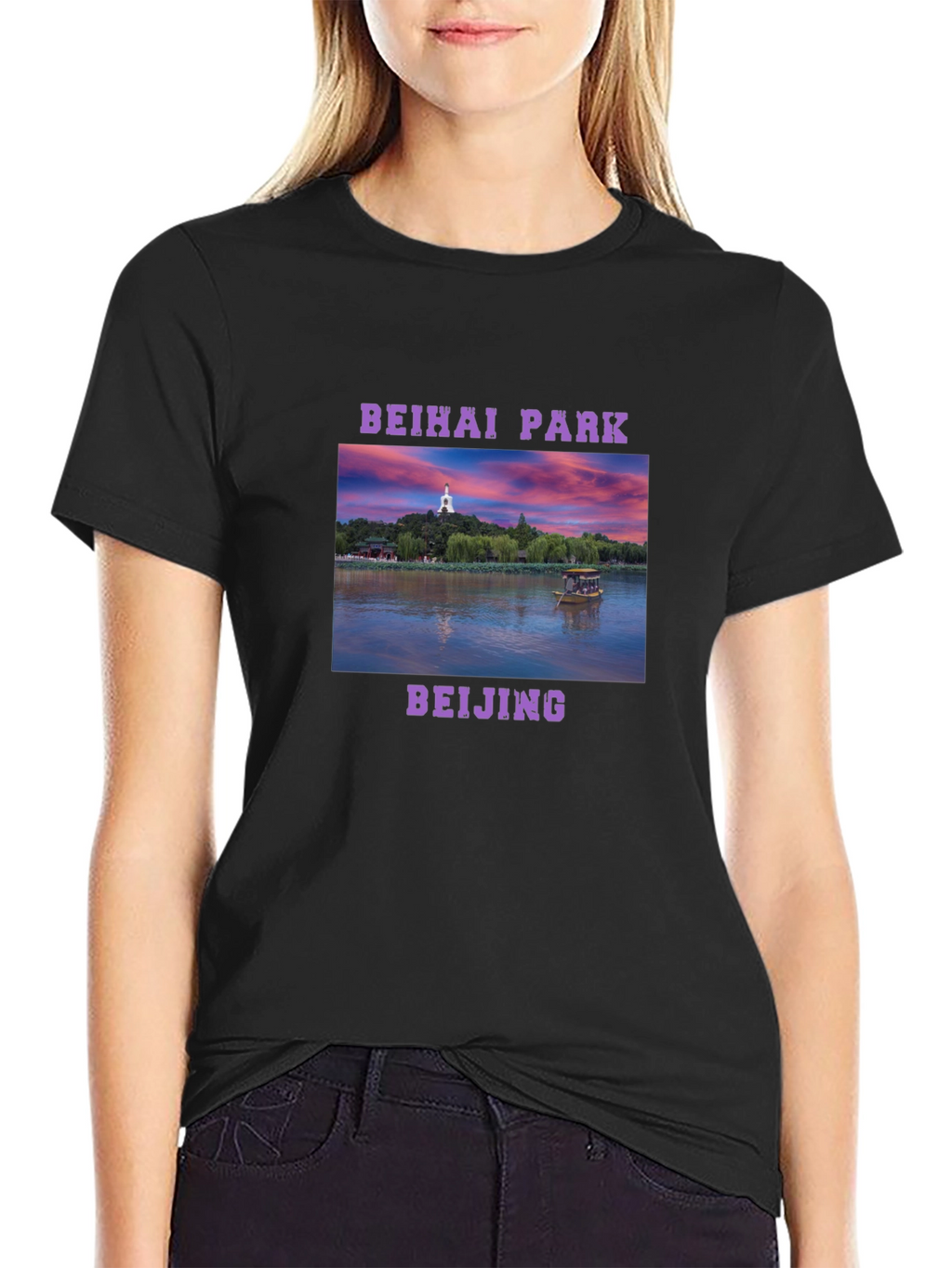 Beihai Park Beijing Graphic Tee