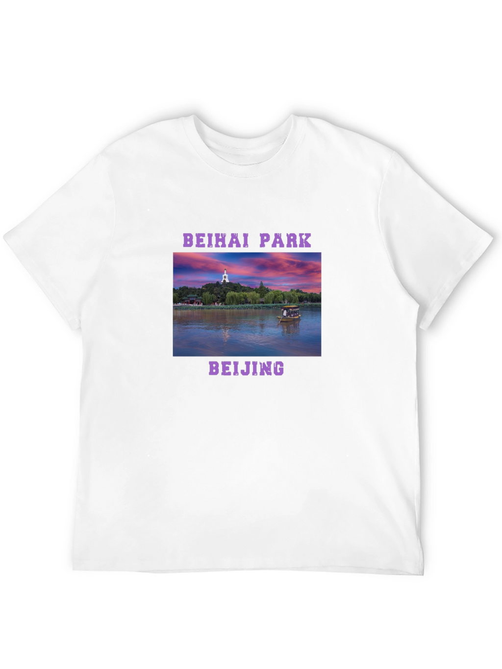 Beihai Park Beijing Graphic Tee
