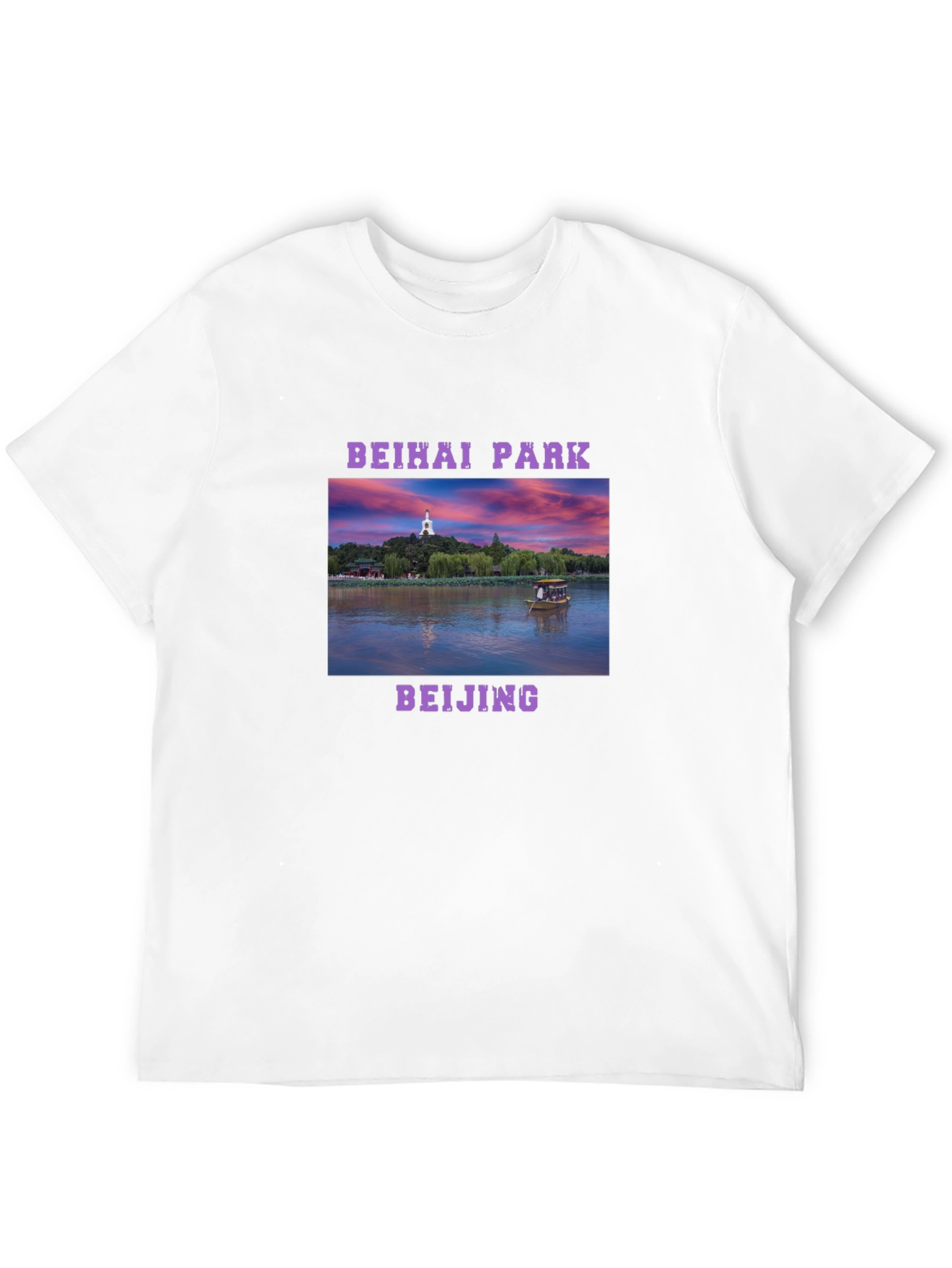 Beihai Park Beijing Graphic Tee