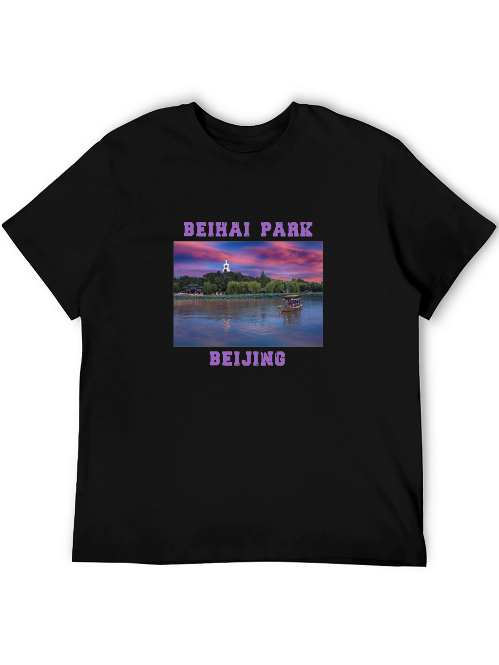 Beihai Park Beijing Graphic Tee