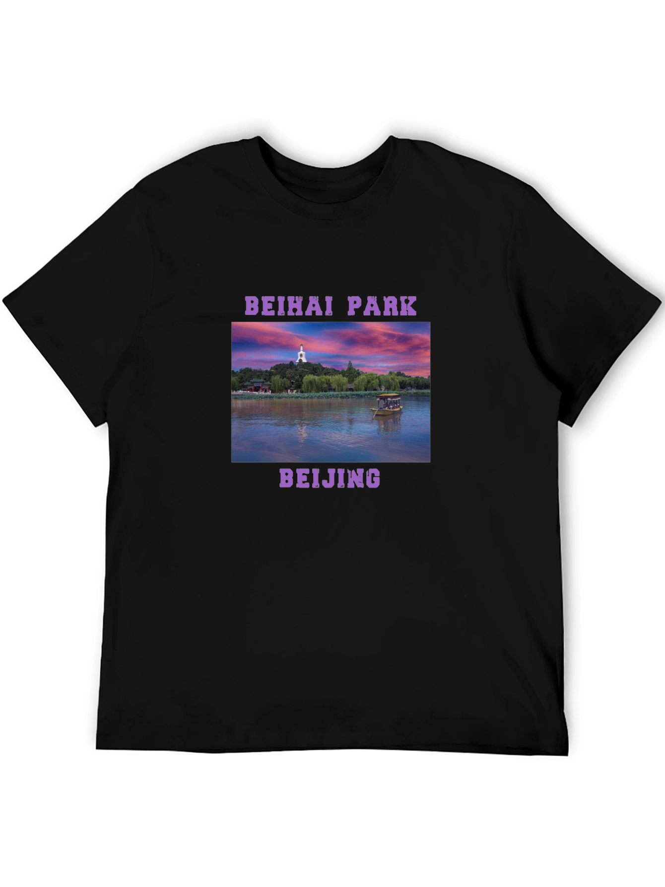 Beihai Park Beijing Graphic Tee