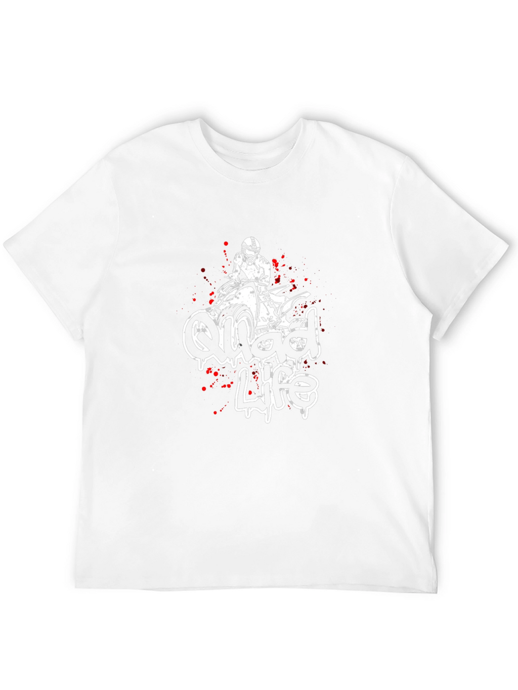 Quad Life Black Graphic Tee
