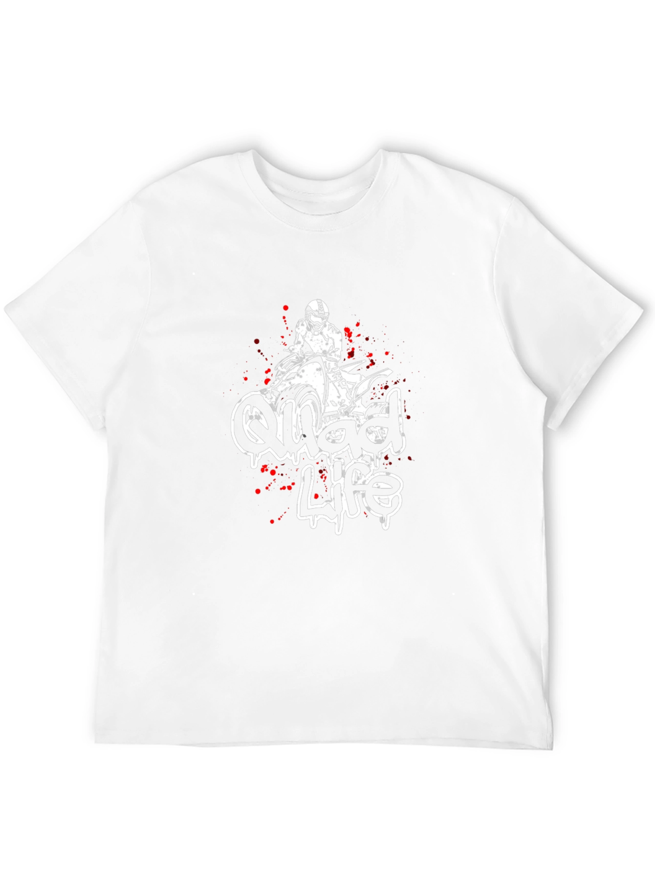 Quad Life Black Graphic Tee