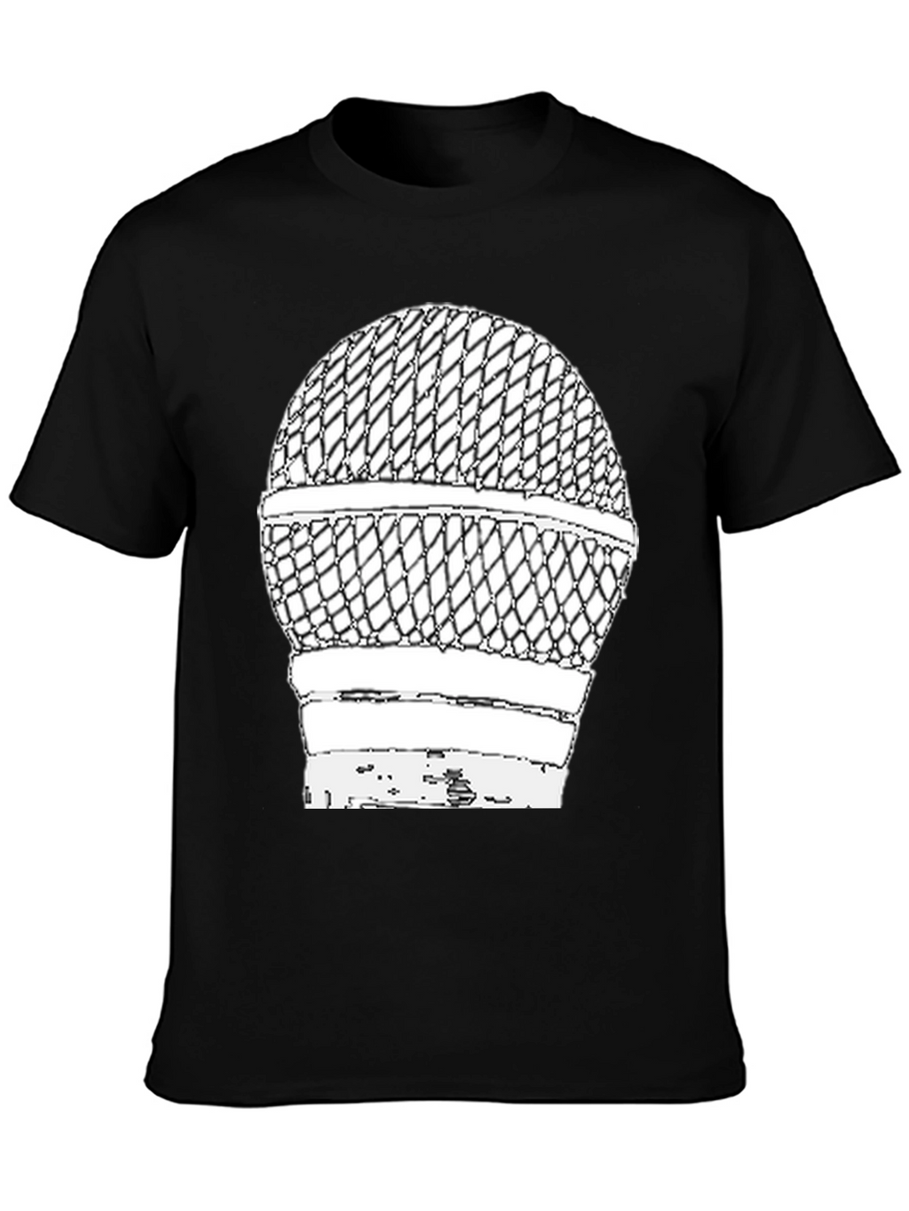 Retro Microphone Graphic Tee
