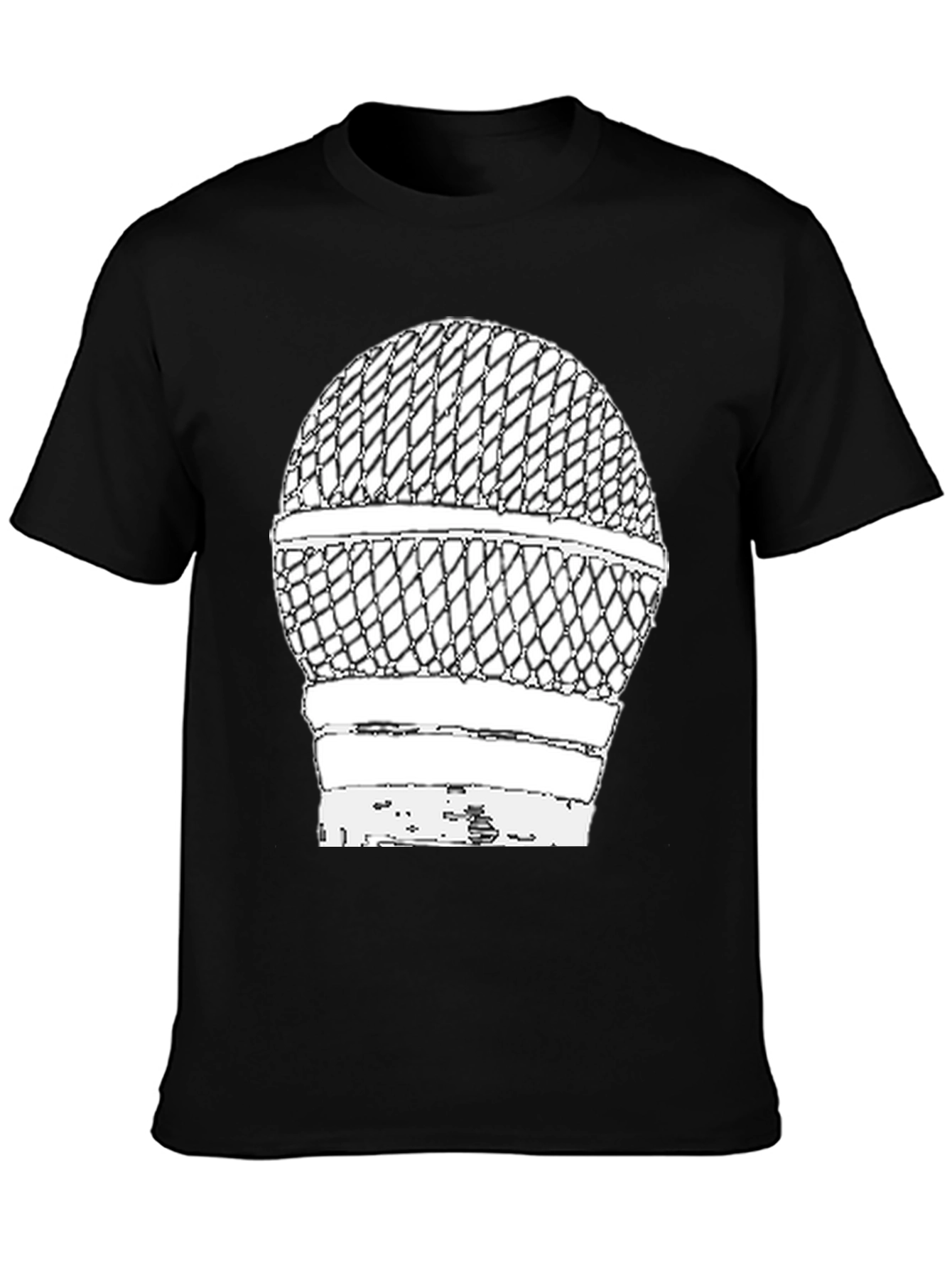 Retro Microphone Graphic Tee