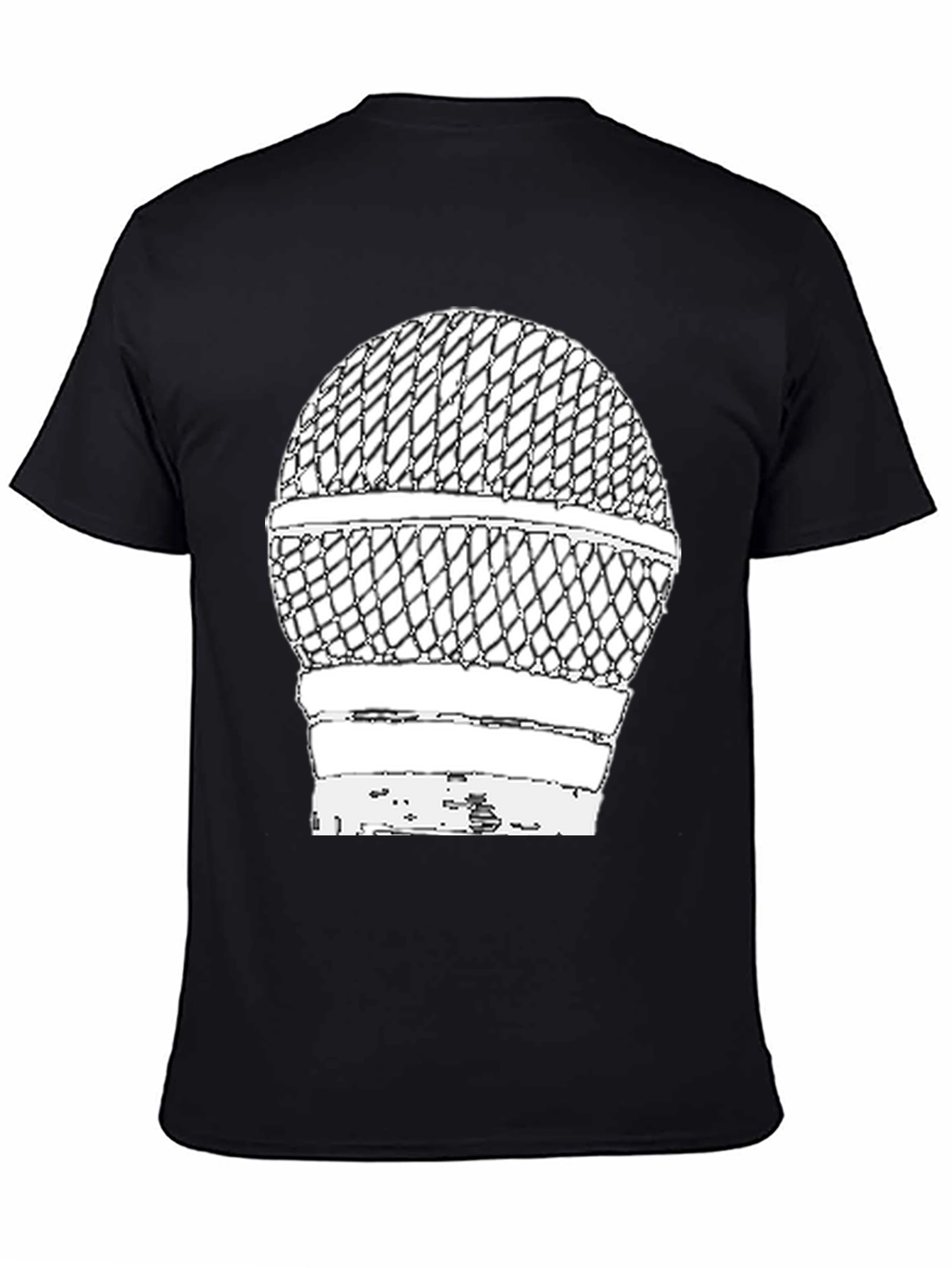 Retro Microphone Graphic Tee