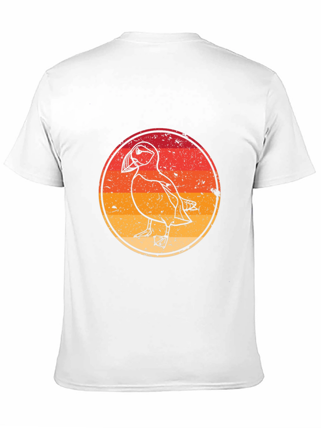 Puffin Graphic Tee - Retro Style