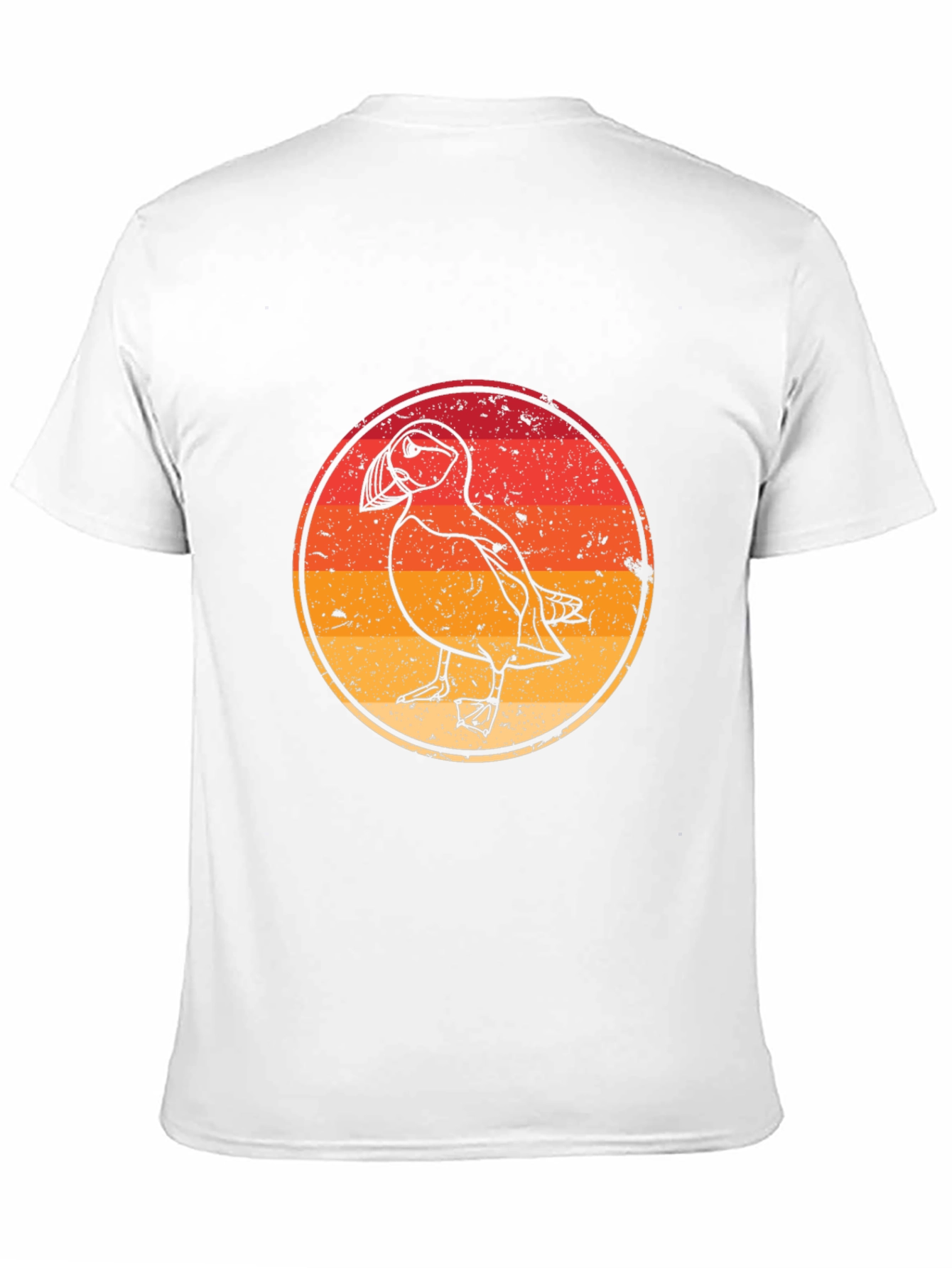 Puffin Graphic Tee - Retro Style
