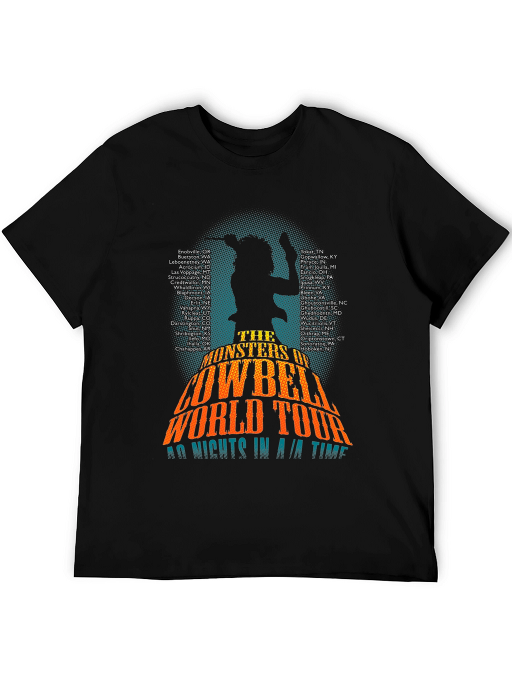 Monsters of Cowbell World Tour Graphic Tee