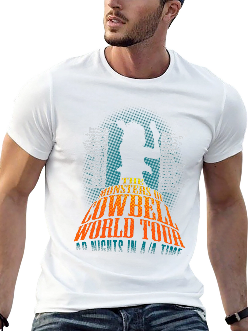 Monsters of Cowbell World Tour Graphic Tee
