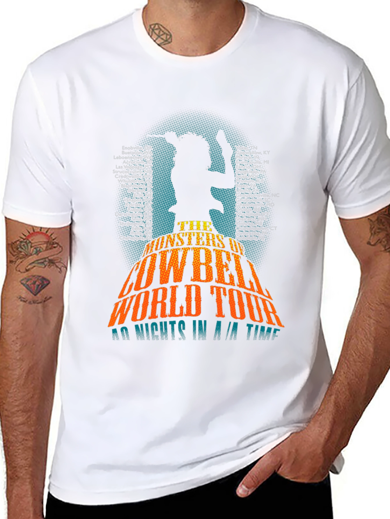 Monsters of Cowbell World Tour Graphic Tee