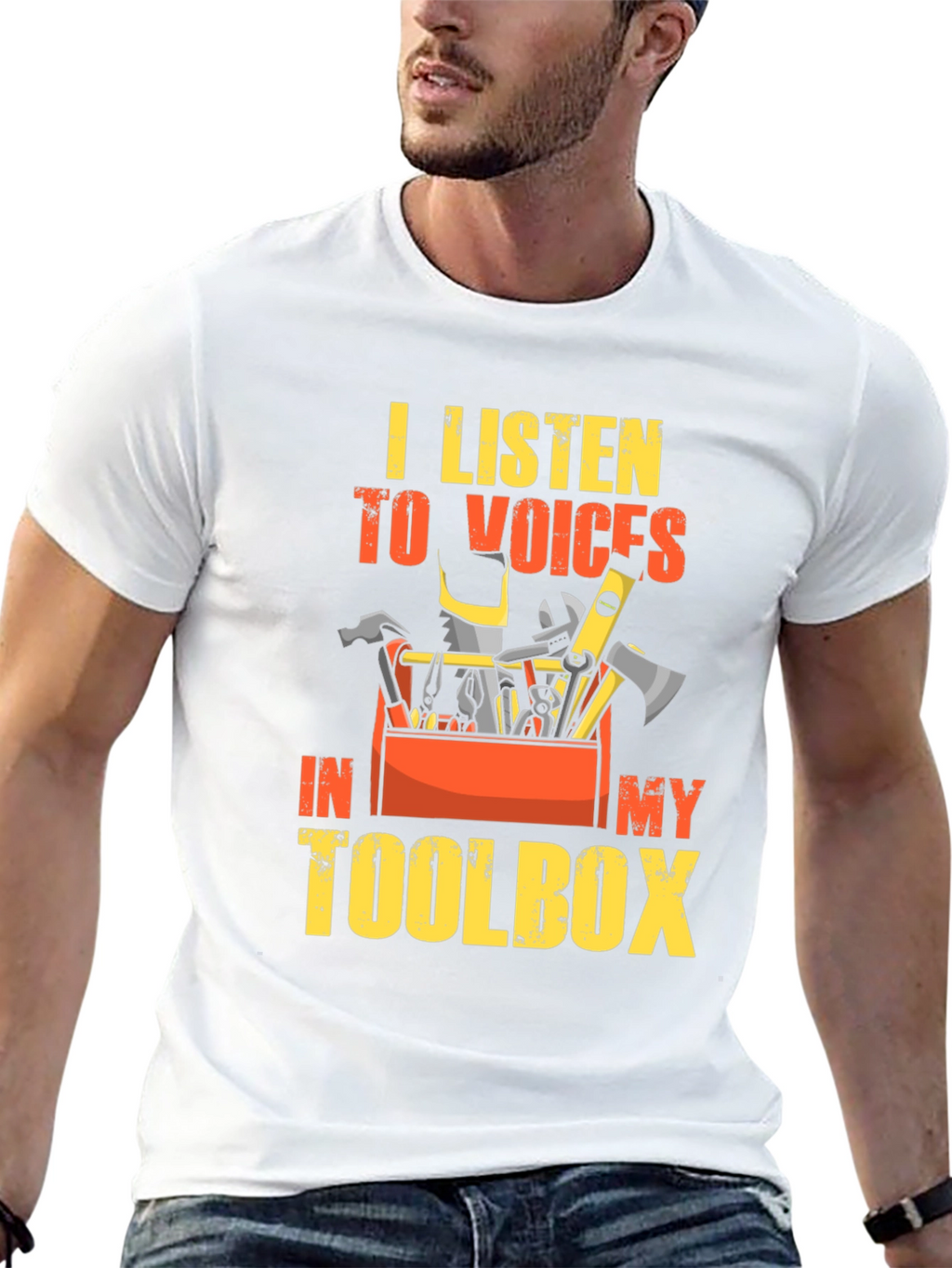 Toolbox Voices Graphic T-Shirt - Black Cotton Tee