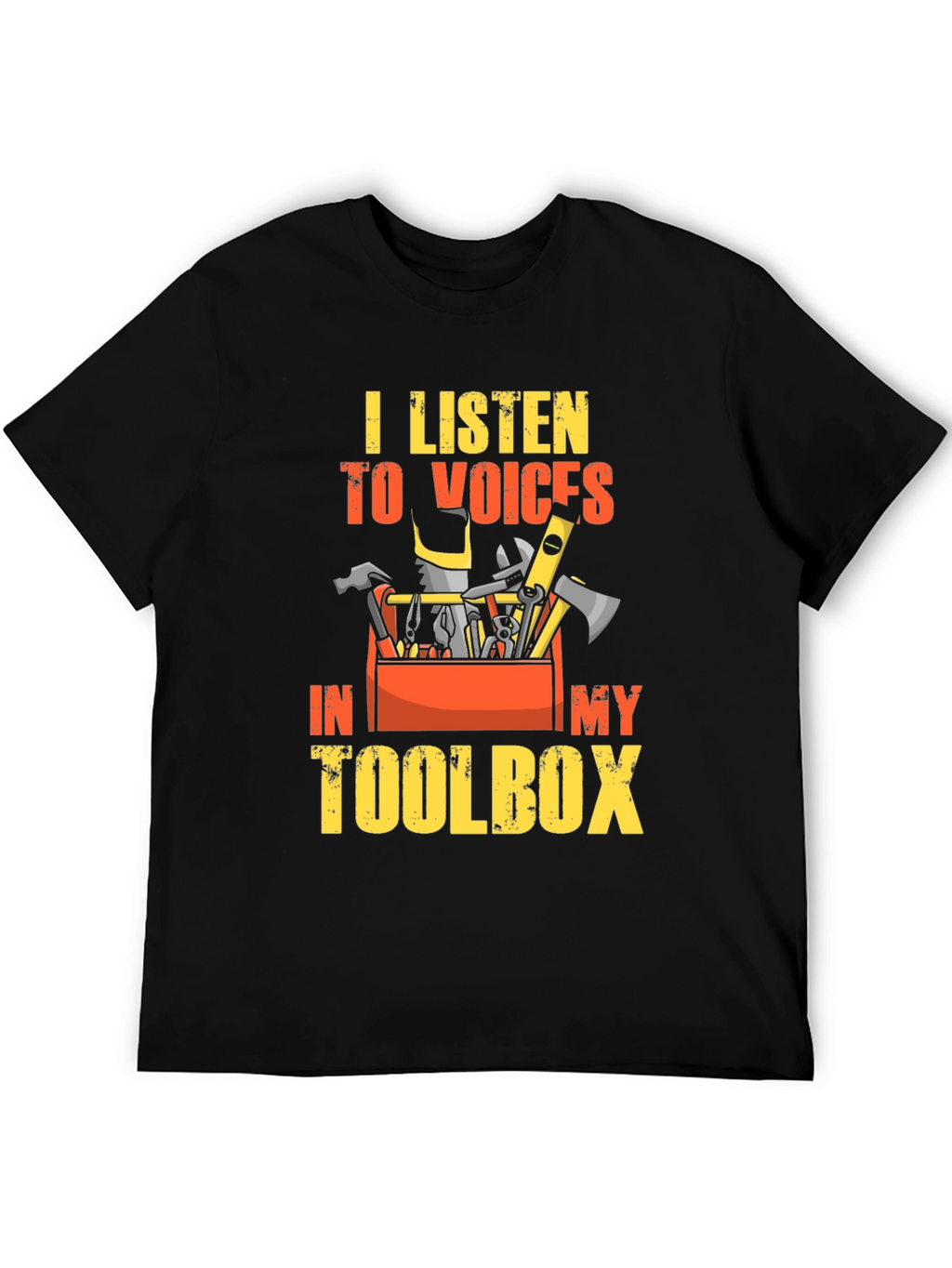 Toolbox Voices Graphic T-Shirt - Black Cotton Tee