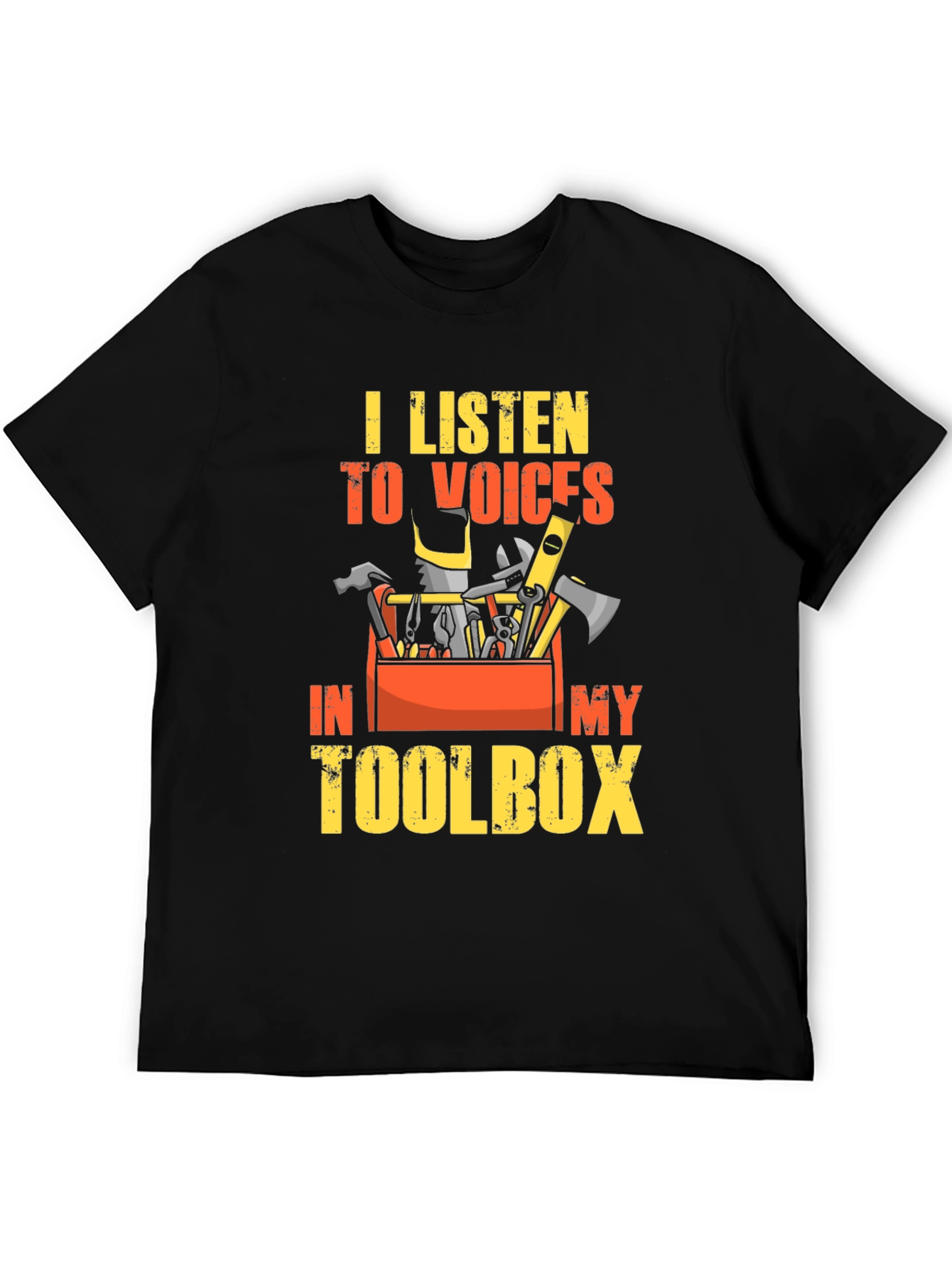 Toolbox Voices Graphic T-Shirt - Black Cotton Tee