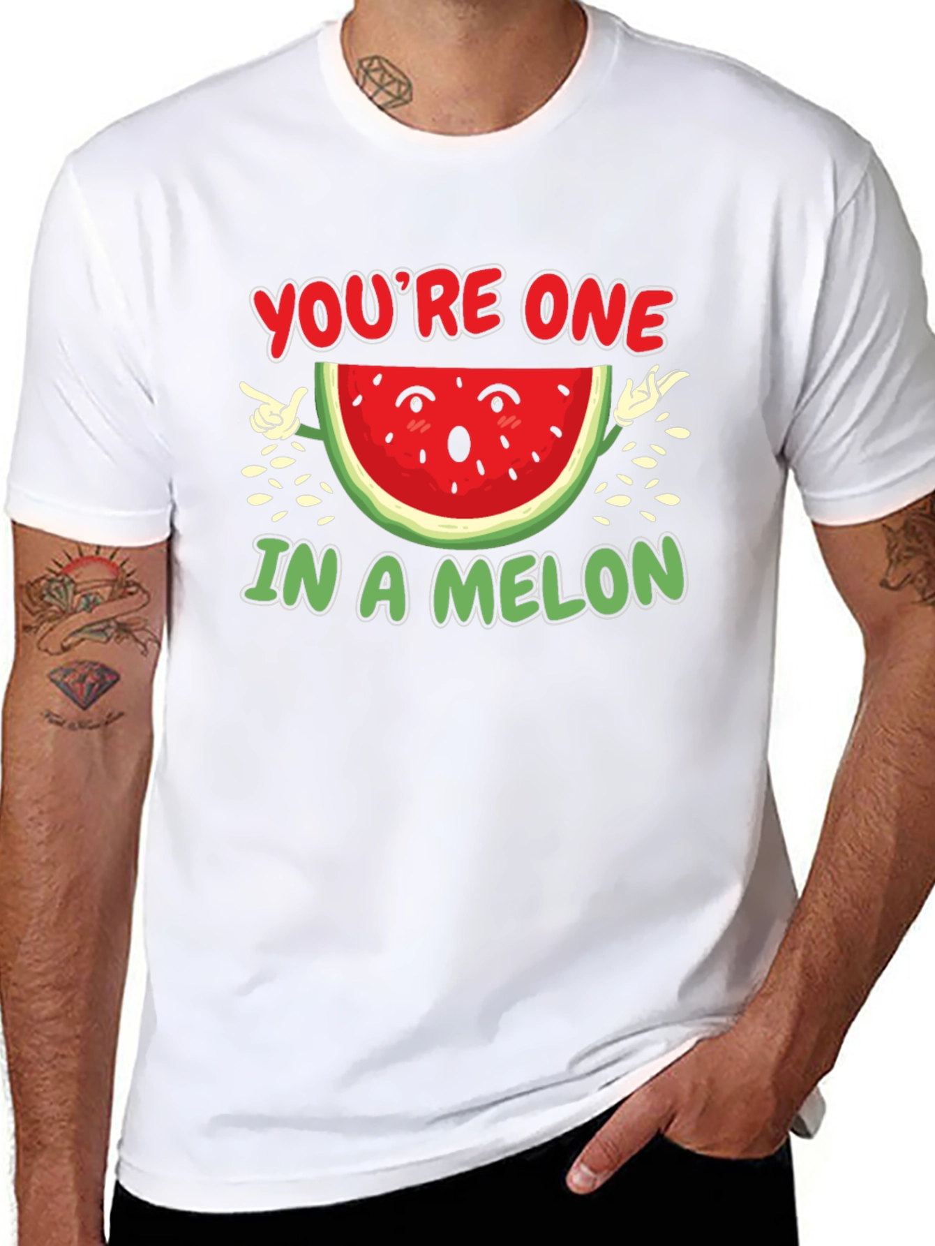 Youre One In A Melon Graphic T-Shirt