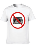 No Boombox Black T-Shirt