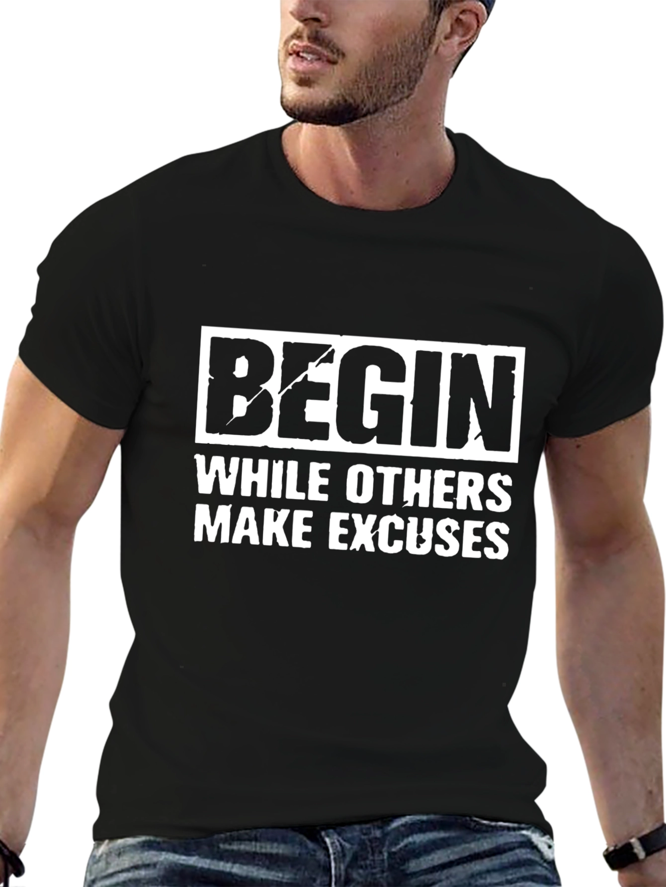 Begin Motivational T-Shirt