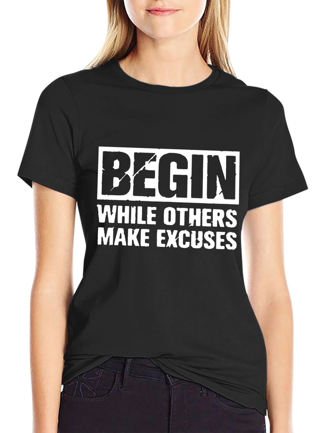 Begin Motivational T-Shirt