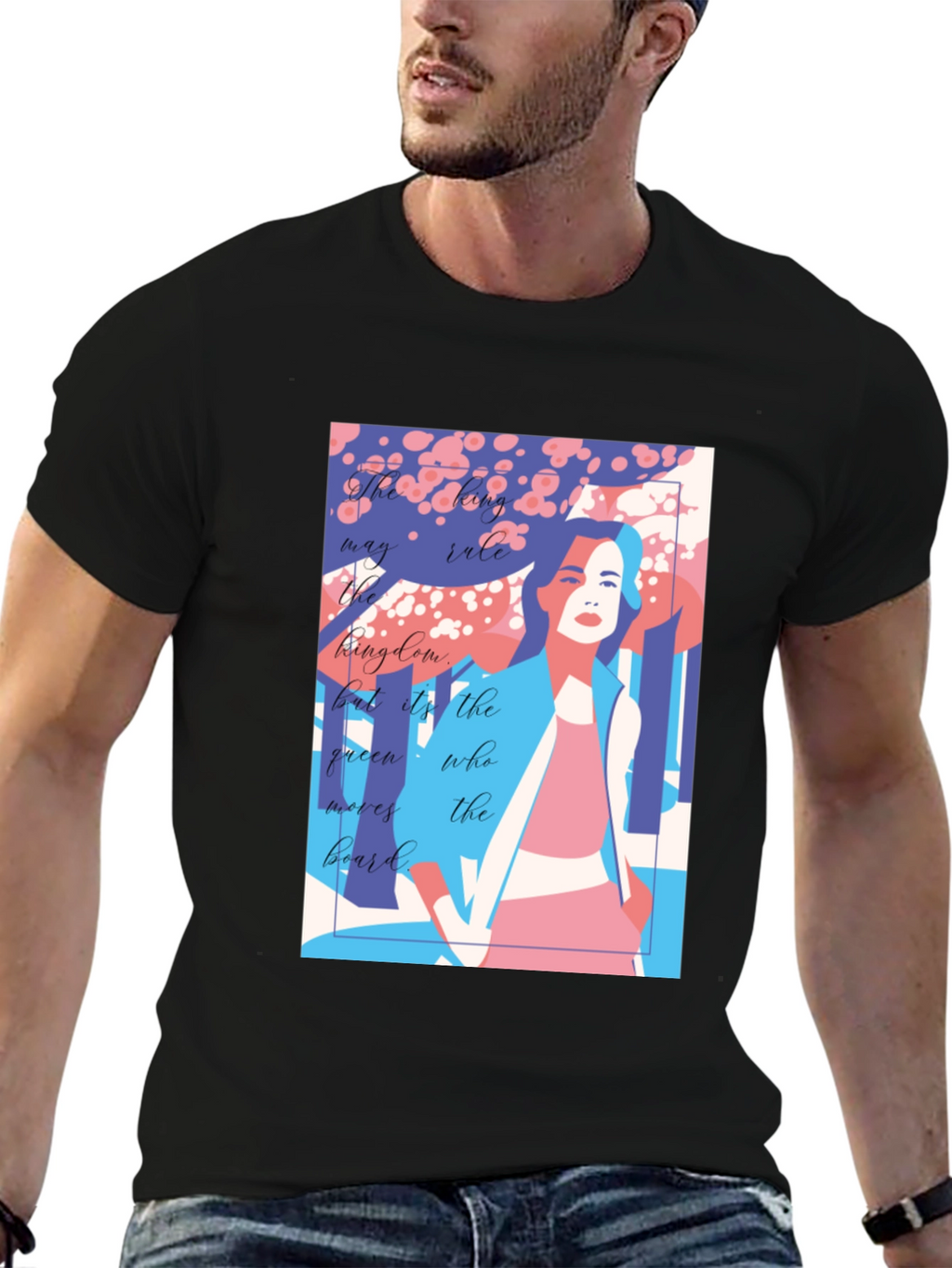 Queen Moves The Board T-Shirt - Unique Graphic Design