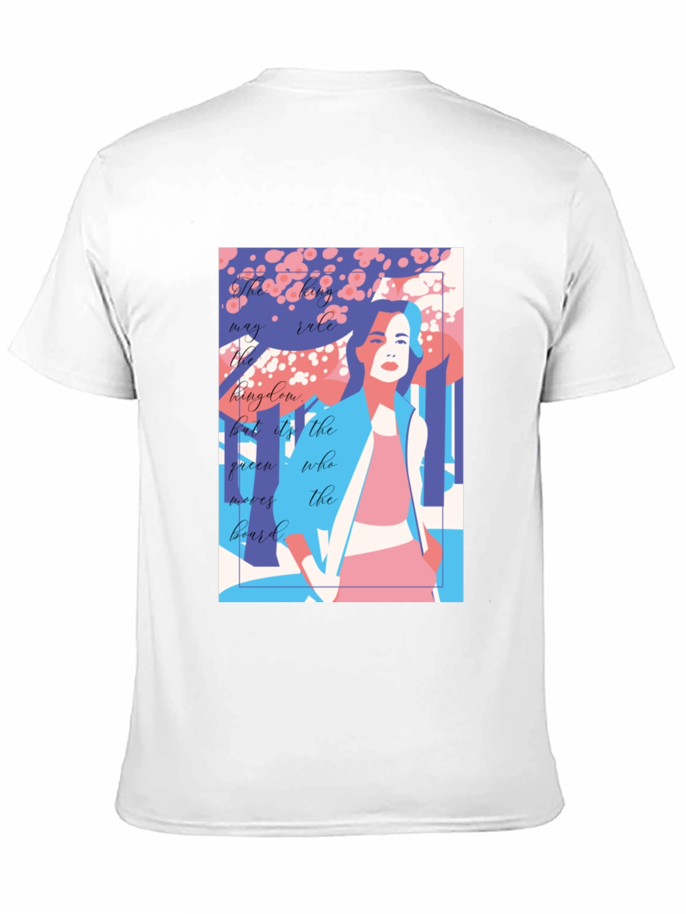 Queen Moves The Board T-Shirt - Unique Graphic Design